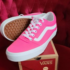 Hot Pink Vans sneakers